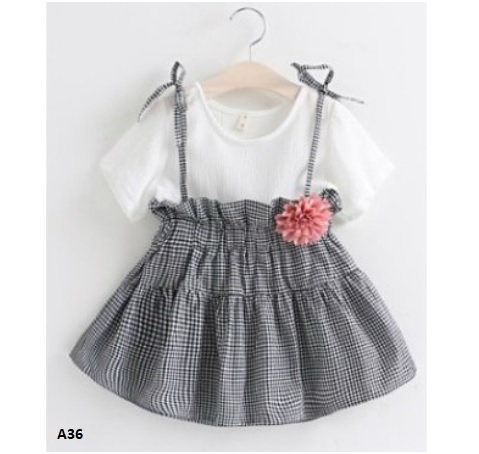 dress kotak kotak
